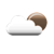 few clouds